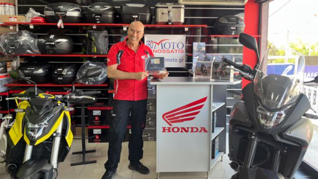 Promoto Ginossatis: Αναδείχθηκε ως best dealer της Honda για το 2023 