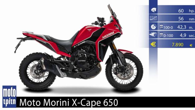 Moto Morini X-Cape 650: Με τιμή που γεννά περιπέτειες.  