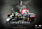 Ο υπέρ-ήρωας Captain America με την ειδικά τροποποιημένη Harley Davidson WLA Liberator του 1942 
