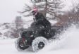 kymco - ��� ������� 8/2/2012, �� meteo ����� ��� ��� �������, �� ���� 1000 ������, -5 ������� �������, �� �������… -17 ������! ������� �������� ������ ��� �� Dinli Centhor 800.