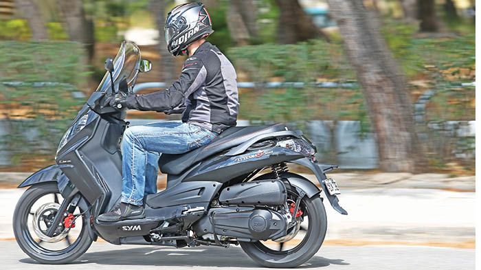 sym citycom 300i cbs, sym citycom s 300i cbs - Δοκιμάζουμε: SYM Cityco