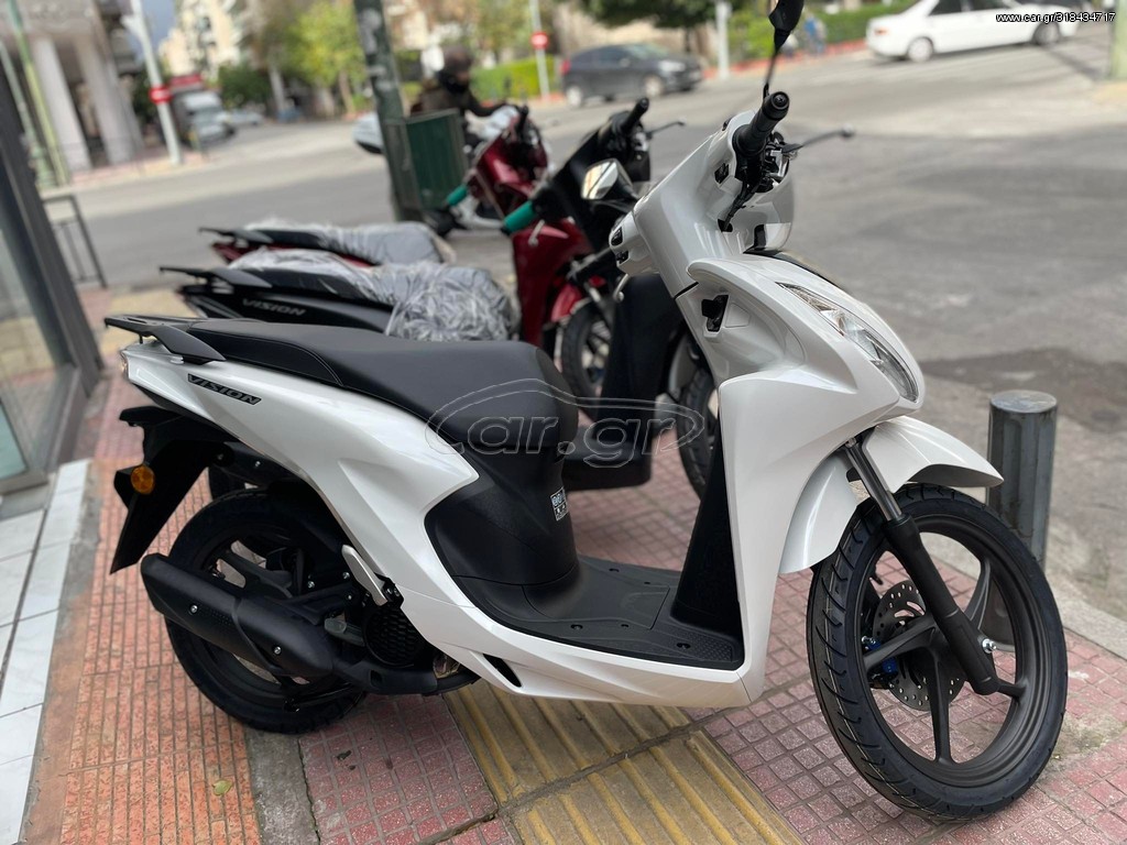 Honda Vision 110 -  2022 - 2 370 EUR Καινούργιες - Μεταχειρισμένες Μοτοσυκλέτες