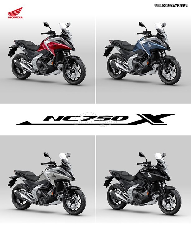 Honda  - 750X Ετοιμοπαράδοτη NC 750X  2023 2022 - 9 390 EUR Καινούργιες - Μεταχε