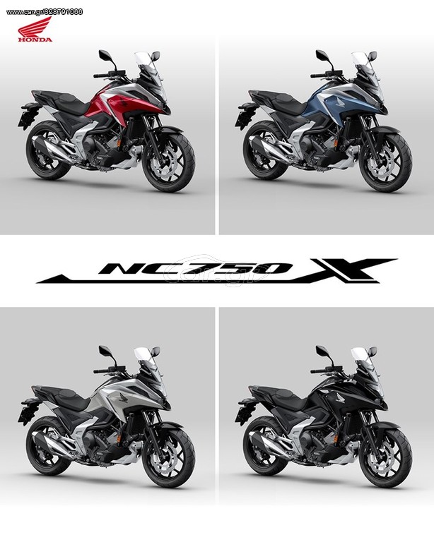 Honda NC 750X - Ετοιμοπαράδοτη DCT NC 750X  2023 2022 - 10 590 EUR Καινούργιες -