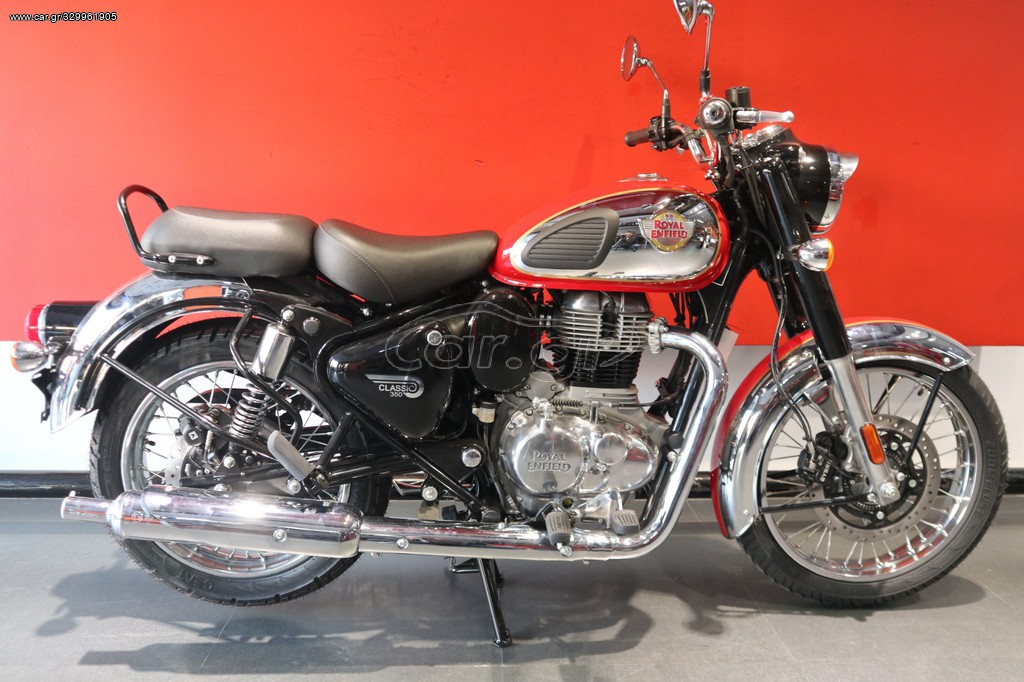 Royal Enfield  - Classic 350 Chrome Red 2023 - 5 290 EUR Καινούργιες - Μεταχειρι