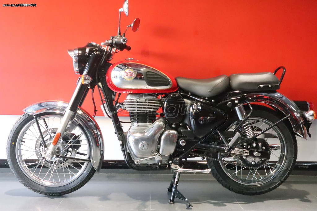 Royal Enfield  - Classic 350 Chrome Red 2023 - 5 290 EUR Καινούργιες - Μεταχειρι