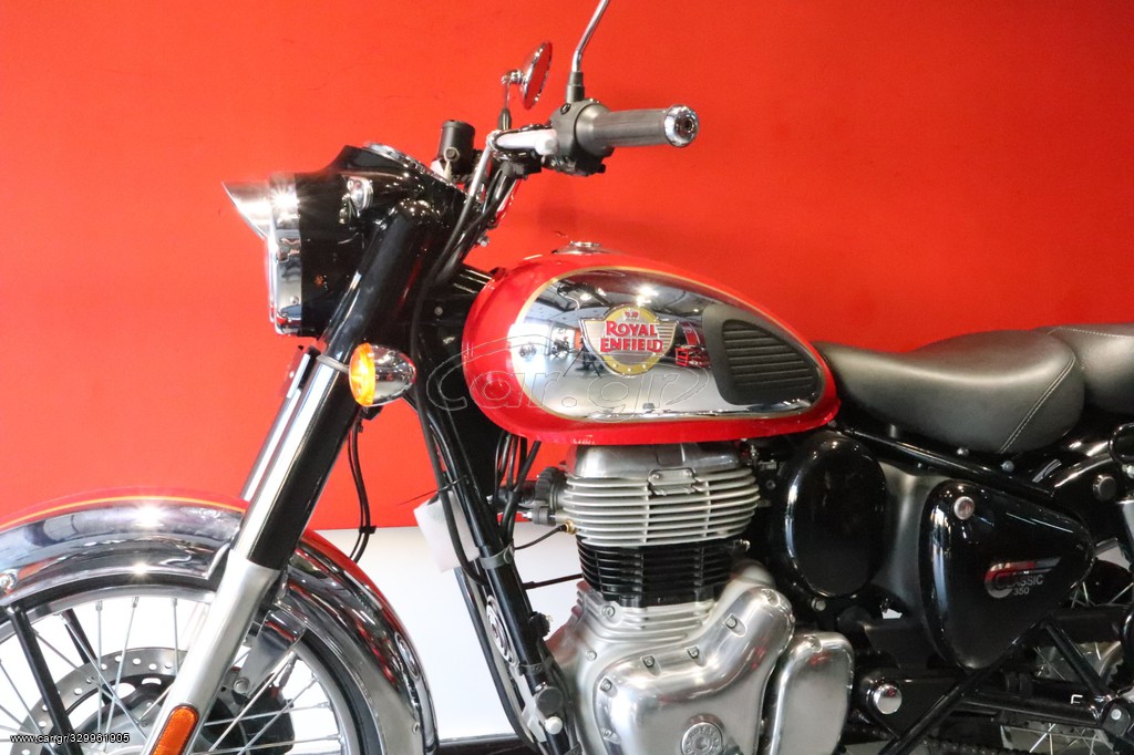 Royal Enfield  - Classic 350 Chrome Red 2023 - 5 290 EUR Καινούργιες - Μεταχειρι