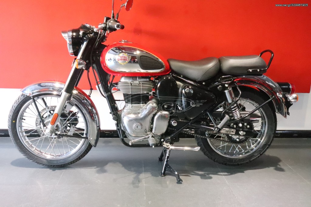 Royal Enfield  - Classic 350 Chrome Red 2023 - 5 290 EUR Καινούργιες - Μεταχειρι