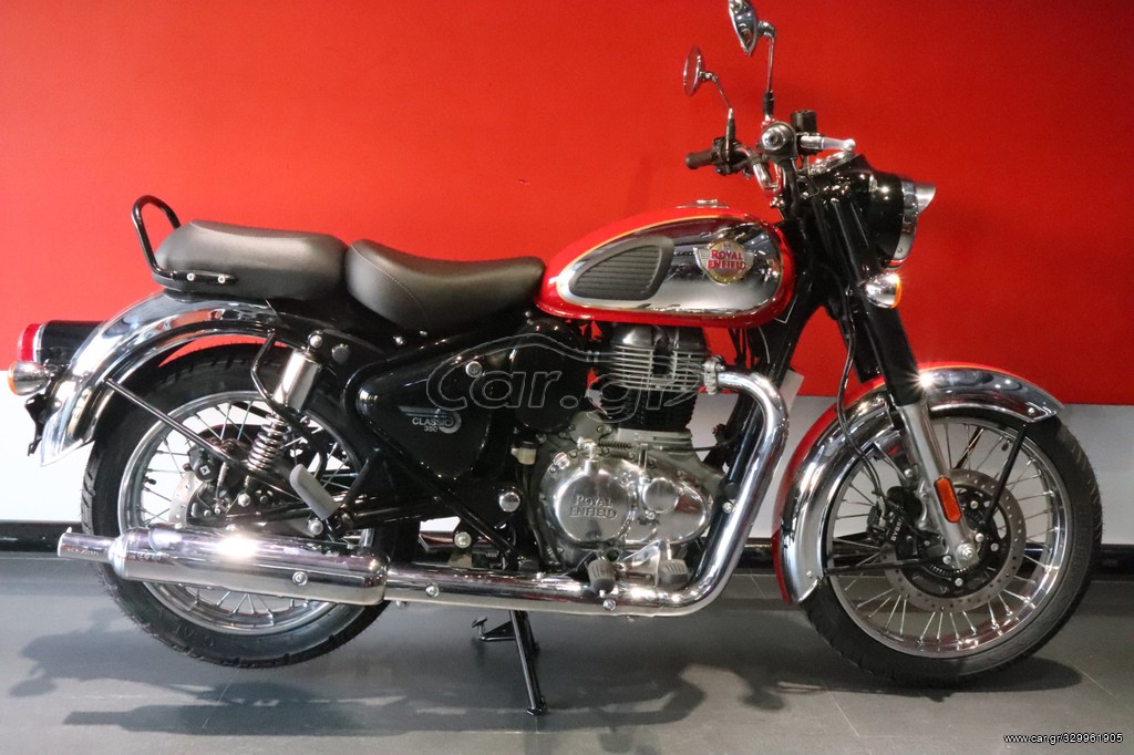 Royal Enfield  - Classic 350 Chrome Red 2023 - 5 290 EUR Καινούργιες - Μεταχειρι