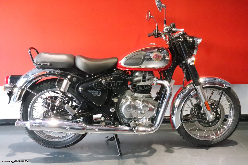 Royal Enfield  - Classic 350 Chrome Red 2023 - 5 290 EUR Καινούργιες - Μεταχειρι