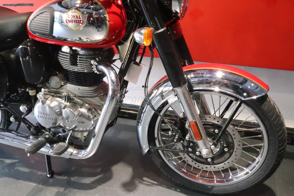 Royal Enfield  - Classic 350 Chrome Red 2023 - 5 290 EUR Καινούργιες - Μεταχειρι