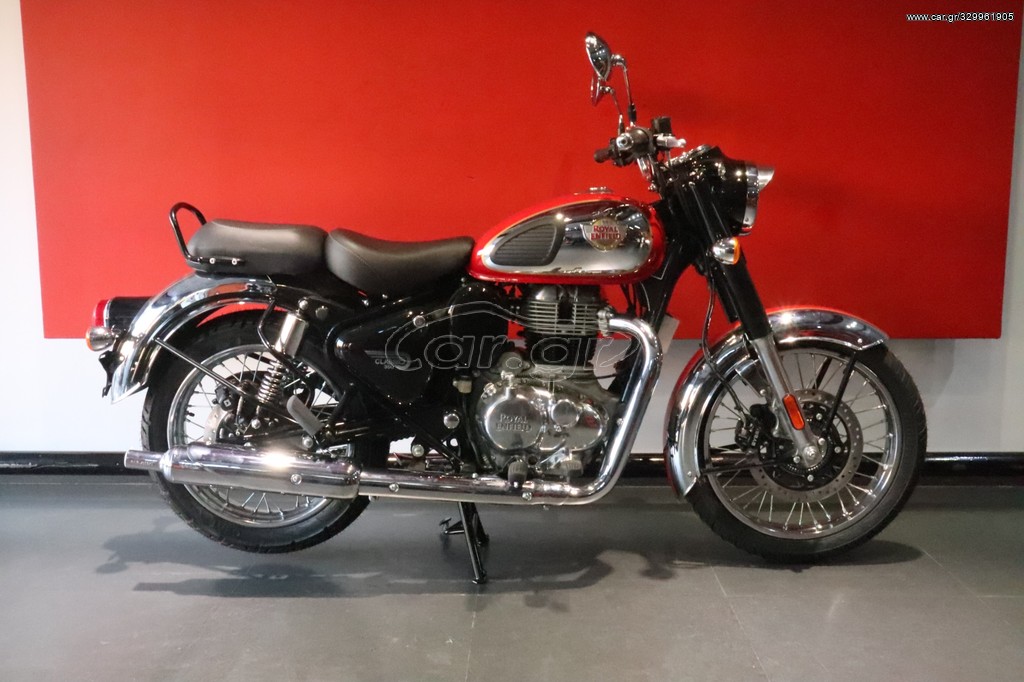 Royal Enfield  - Classic 350 Chrome Red 2023 - 5 290 EUR Καινούργιες - Μεταχειρι