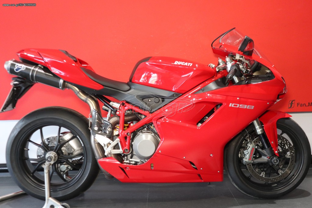 Ducati 1098 -  2008 - 11 900 EUR Καινούργιες - Μεταχειρισμένες Μοτοσυκλέτες