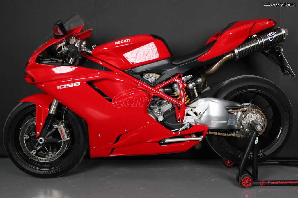 Ducati 1098 -  2008 - 11 900 EUR Καινούργιες - Μεταχειρισμένες Μοτοσυκλέτες