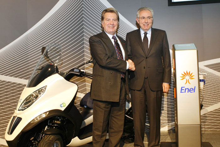 Συνεργασία Piaggio-Enel