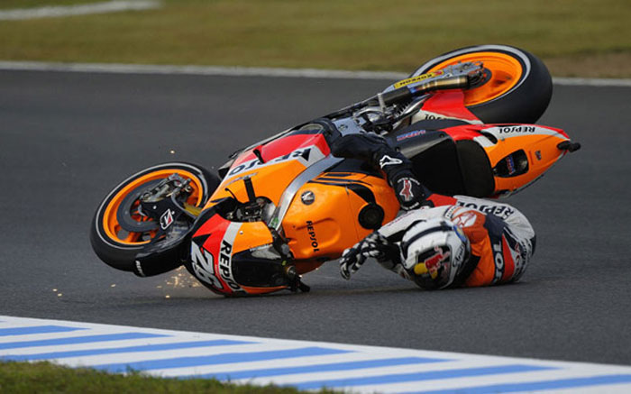 Pedrosa over and out!