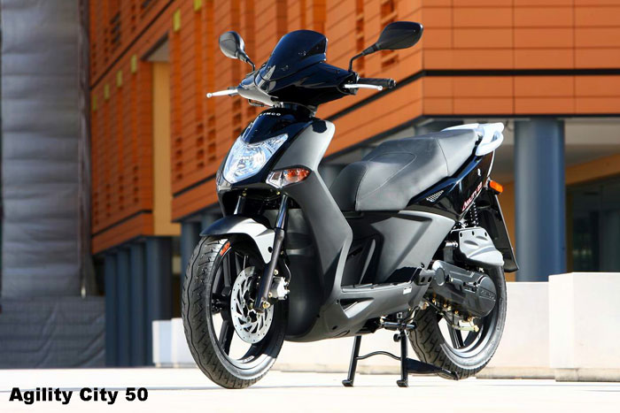Kymco Agility City 50 & Agility RS 50 Naked