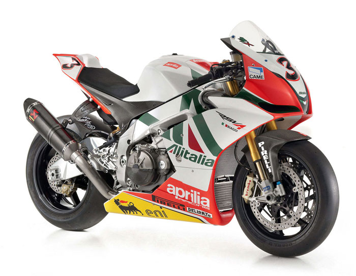 Aprilia RSV4 Biaggi Replica!