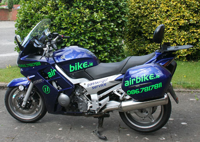 Airbike – Ιρλανδικά Moto-TAXI