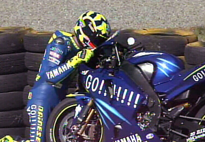 H Yamaha ευχαριστεί τον Rossi