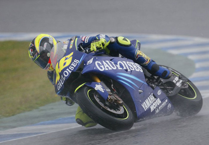 H M1 του Rossi υστερεί στο βρεγμένο