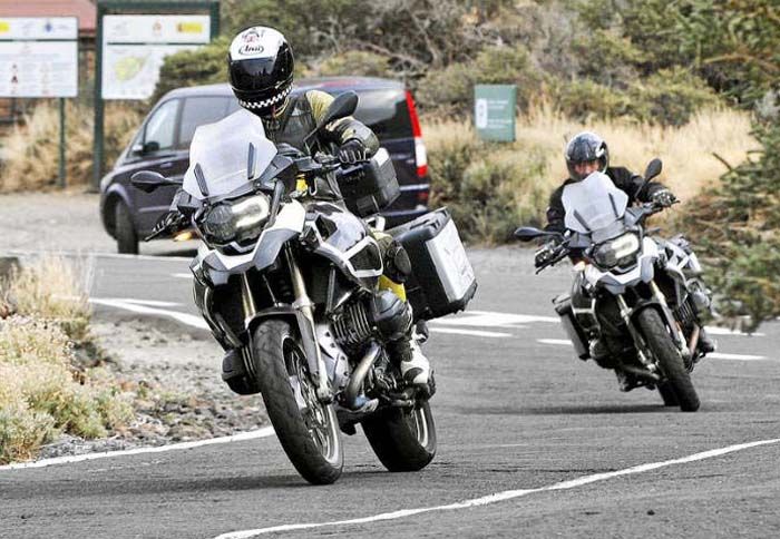 H νέα BMW R1250 GS κατά τη διάρκεια των δοκιμών εξέλιξης.