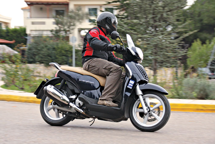 Δοκιμή: Aprilia Scarabeo 200i.e.