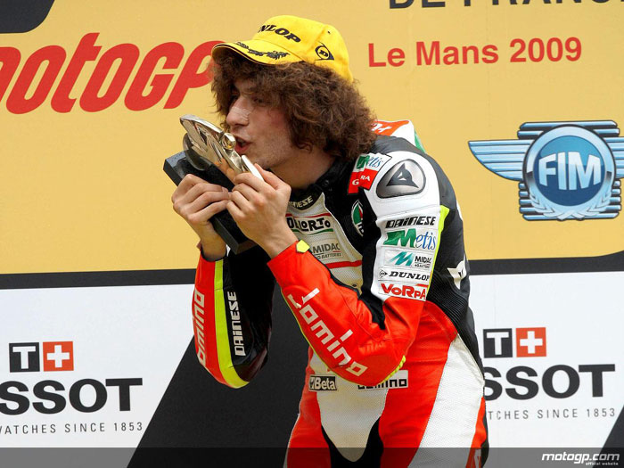O Marco Simoncelli στα Moto GP το 2010 (;)