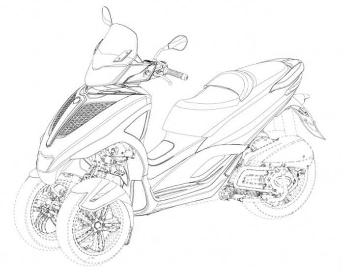 Μικρότερα Piaggio MP3; 