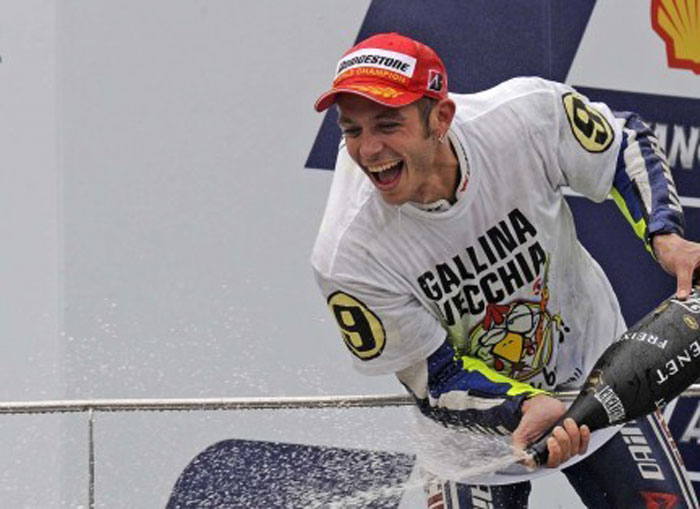 Moto GP: 9oς Τίτλος για τον Rossi!