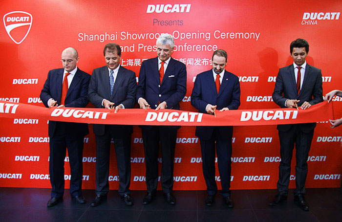 Ducati Store στη Shanghai