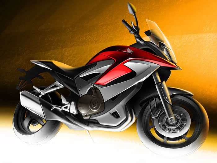 Νέο σκίτσο του VFR 800X!