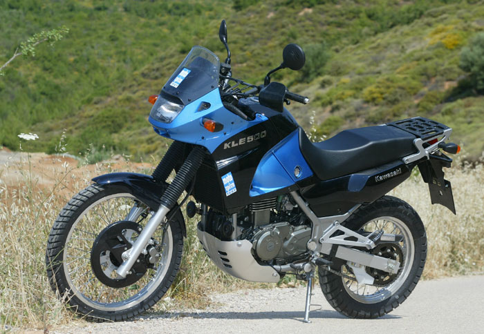 Το Μoto Tρίτη δοκιμάζει το KLE500