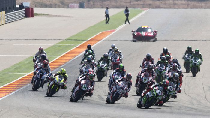 Η Kawasaki έκανε το 1-2 και στα δύο σκέλη στο Aragon και άρχισε να ξεμακραίνει από τις Aprilia και Ducati που την ακολουθούν.