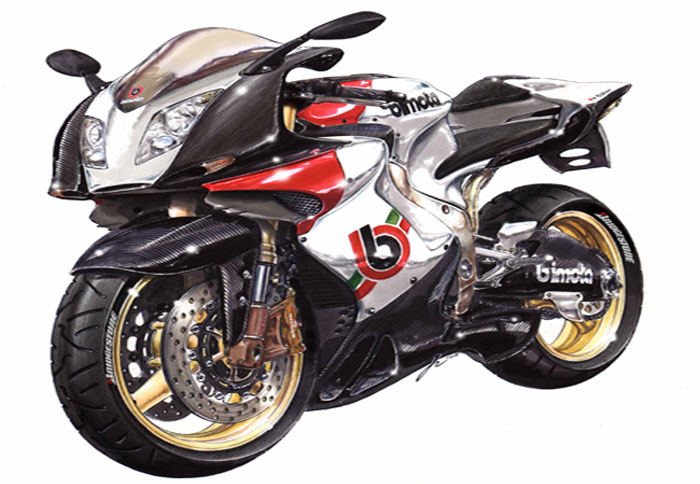 Bimota SB9R: Το φιλόδοξο σχέδιο