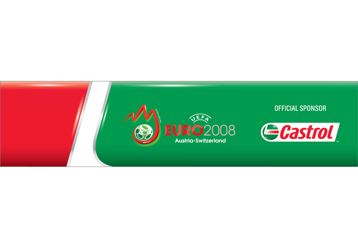 H Castrol στην τελική ευθεία της διοργάνωσης του ΕURO 2008