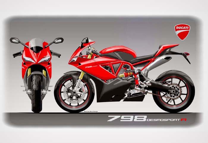 Ο Oberdan Bezzi παρουσιάζει τη δική του εκδοχή για ένα μεσαίο superbike της Ducati, βασισμένου στο Panigale. 