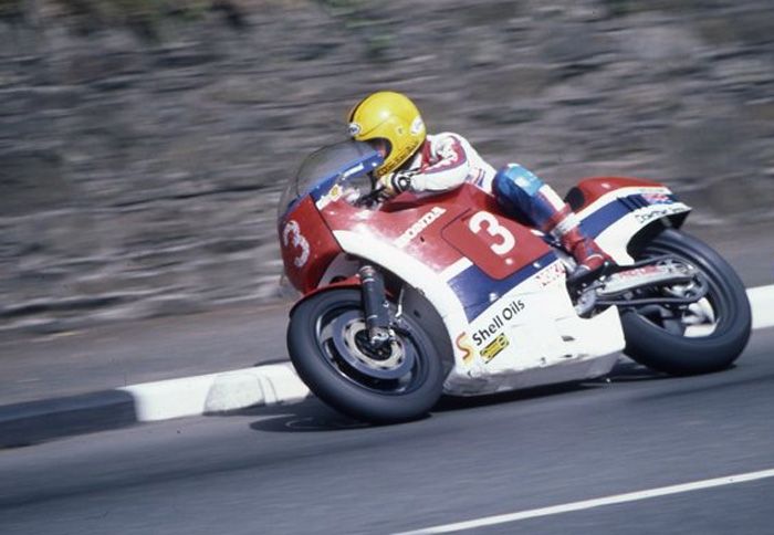 Ο Joey Dunlop στο Isle of Man TT, το 1983.
