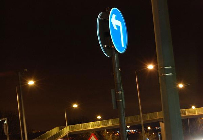 Φωτεινότερη σήμανση για μοτοσικλετιστές