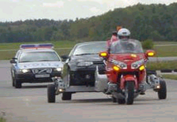 Honda Goldwing ρυμουλκό