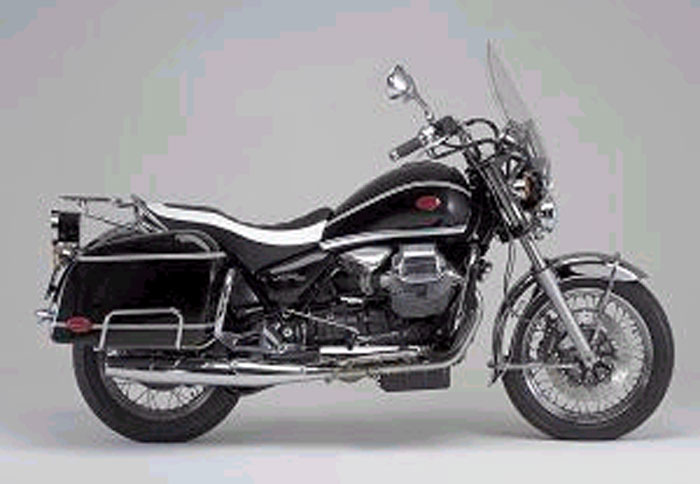 Moto Guzzi old school tourer
