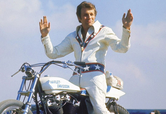 Έφυγε ο Evel Knievel