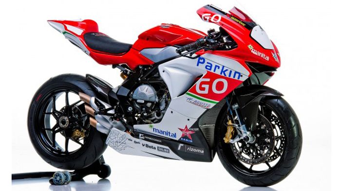 Η MV Agusta παρουσίασε το αγωνιστικό F3 που θα συμμετάσχει στο φετινό Παγκόσμιο Πρωτάθλημα Supersport. 