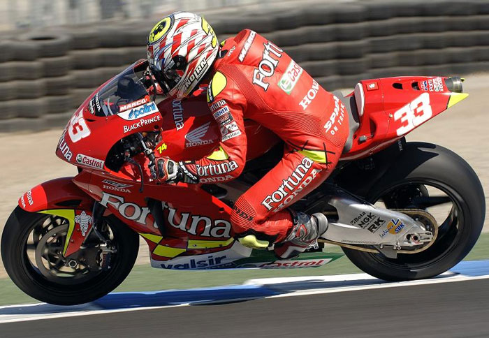 O Marco Melandri στη Ducati
