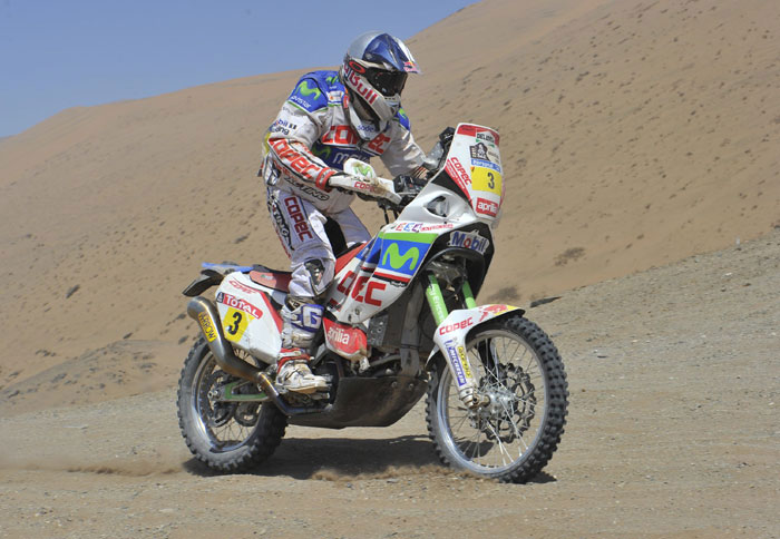 H Aprilia στο Ράλι Dakar 2011