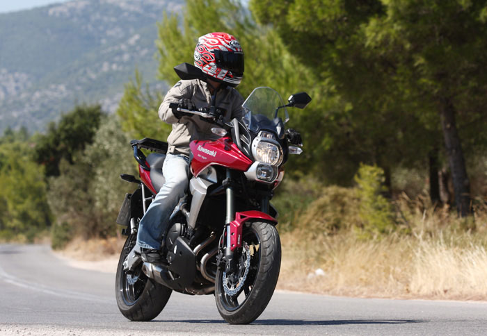 Η ευελιξία και ο εύκολος χειρισμός είναι ένα από τα ευχάριστα χαρακτηριστικά του Kawasaki Versys 650 ABS.