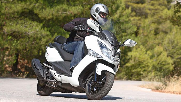 Πολύ προσεγμένο εμφανίζεται το scooter της SYM και στον τομέα της ποιότητας κατασκευής.