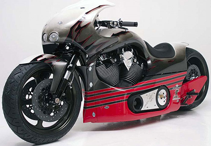 Μοτοσικλέτα Shelby 150 ίππων