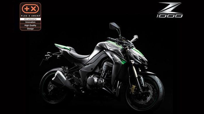 Συγχαρητήρια στην ομάδα Design της Kawasaki, για το βραβείο Plus X που κέρδισε το νέο Kawasaki Z1000.