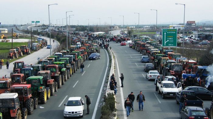 Οι κινητοποιήσεις των αγροτών φέρνουν κυκλοφοριακές ρυθμίσεις.